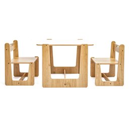 Mesa Infantil Madeira 0 a 4 Anos Montessori Escola - 4