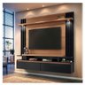Painel para Tv Home Suspenso Cosmo Nature Preto - Hb Móveis - 2
