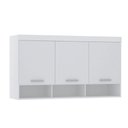 Ver imagem 1 de Armário Aéreo Maleiro Modulado 145cm 3 Portas Alpes Luciane Móveis