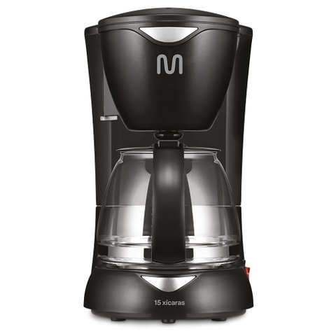 Cafeteira Elétrica 15 Xícaras Jarra de Vidro C/ Filtro Reutilizável e Colher Dosadora 550w 127v- Mul