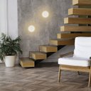 Ver imagem 4 de Arandela Balizador Disco Sobrepor Led 12w Branco Quente Delis St2891