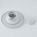 Ver mais imagens de Arandela Balizador Disco Sobrepor Led 12w Branco Quente Delis St2891