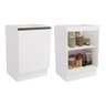 Balcão De Cozinha 60 cm 1 Porta Maxxi Branco Kappesberg - 1