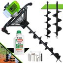 Ver imagem 5 de Perfurador Completo Menegotti Mps-52 52cc 1,8hp + Brocas 80x10 80x15 80x20 + Óleo Stihl 2t