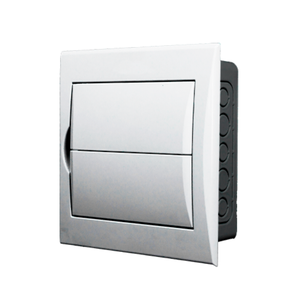 Quadro de Distribuição Modelo Embutir para 18/24 Disjuntores Tam. 35,4x34,6cm Branco Durín