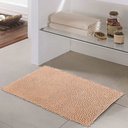 Ver imagem 5 de 2 Tapete De Banheiro Bolinha 38x48 Antiderrapante Rozac Bege