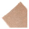 2 Tapete De Banheiro Bolinha 38x48 Antiderrapante Rozac Bege - 3