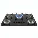 Ver imagem 7 de Cooktop 5 Bocas Safe Tripla Chama Vidro Preto 27001601 - Fogatti