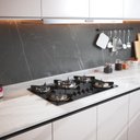 Ver imagem 4 de Cooktop 5 Bocas Safe Tripla Chama Vidro Preto 27001601 - Fogatti