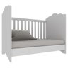 Berço Americano 3 em 1 para Colchão 70 x 130 cm Nuvem Multimóveis FG0536PA Branco - 6