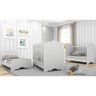 Berço Americano 3 em 1 para Colchão 70 x 130 cm Nuvem Multimóveis FG0536PA Branco - 4