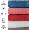 Ver imagem 4 de Kit Hotel 5 Toalhas Super Grossa e Felpuda 80x150cm Beka Cinza