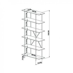 Estante Industrial 6 Prateleiras Tube - 3
