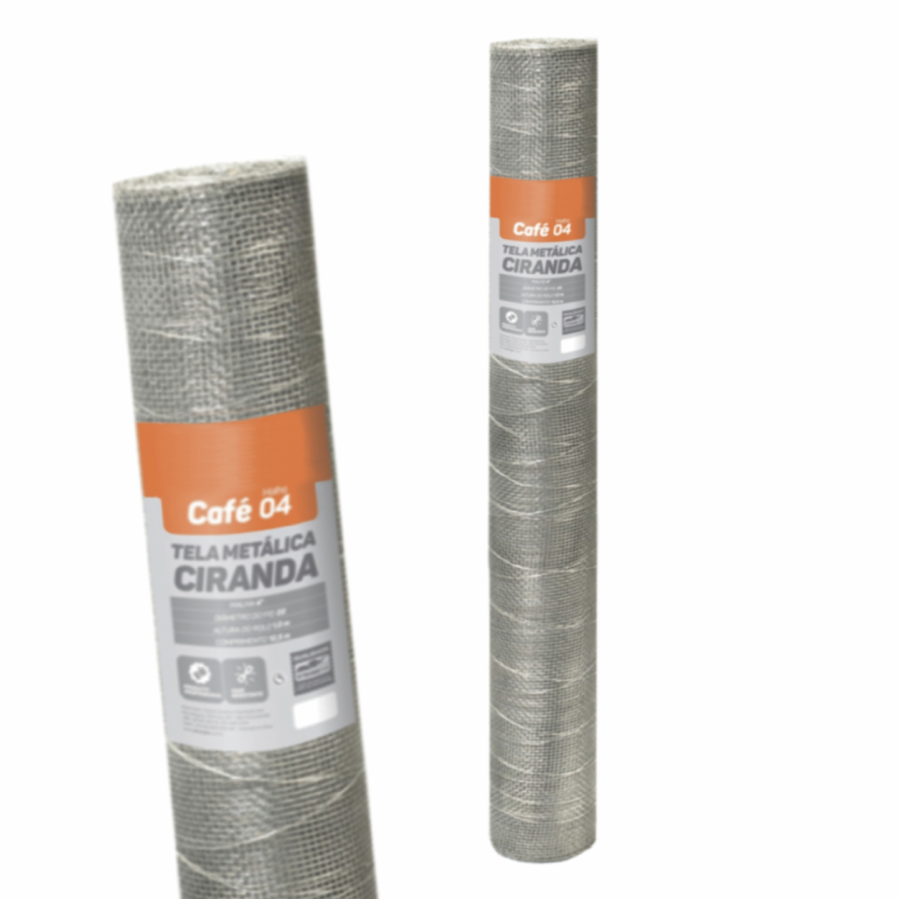 Tela Ciranda Café 0,80x12,5m Malha 4 Fio 22 Rino Agro - 1