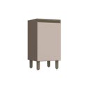 Ver imagem 1 de Módulo Cozinha Henn Connect Balcão c/ 1 Porta s/ Tampo Duna/Cristal