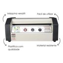 Ver imagem 2 de Kit Plastificadora P280 até Oficio e Polaseal A4 100un 110v
