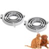 Coleira Anti Pulga Cachorro Cao Pet Gato Kit 2uni Carrapato Leishmaniose Felino Canino Tamanho Ajust - 1