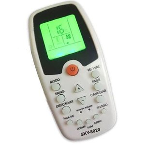 Controle Remoto para Ar Komeco Kos 12qc 3hx 18fc 3hx Compatível
