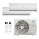 Ver imagem 1 de Ar Condicionado Bi-split Inverter Elgin 18.000 Btus Quente e Frio 220v (2x Evap Hw 12.000) Plus R-32