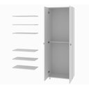 Ver imagem 6 de Armário Multiuso/sapateira 7 Prateleiras 57cm Am3108 Tecno Mobili - Branco