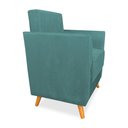 Ver imagem 5 de Poltrona de Amamentação com Puff Flavia Suede - Pallazio
