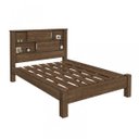 Ver imagem 2 de Cama Casal Cabeceira com Nichos e Portas Veneza