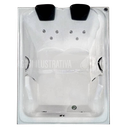 Ver imagem 1 de Banheira Dupla Havana COMPLETA com hidro em acrílico  110V