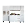 Cozinha Modulada Bertolini Evidence 4 Peças (1 Armário + 1 Balcão + 2 Paneleiros) C4p53 Branco - 1