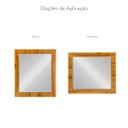 Ver imagem 3 de Espelho Decorativo Dubai Carvalho 90x110cm Retangular