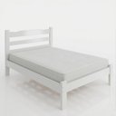 Ver imagem 4 de Cama Casal Queen com Colchão Madeira Maciça Robusta Repleta