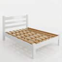 Ver imagem 5 de Cama Casal Queen com Colchão Madeira Maciça Robusta Repleta