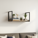 Ver imagem 1 de Prateleira Simples Estante Mdf 30x100cm Tipo Industrial