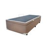 Cama Box Baú Solteiro Colchão Molas Bonnel + Box Sintético Bege 69x88x188 - 11