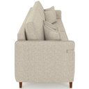 Ver imagem 6 de Sofá 3 Lugares Living 212cm Pé Madeira Zoe Linho Cru Z08 - Mpozenato