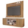 Rack com Painel Tv até 70 Polegadas Falcon Marrom Caemmun - 2