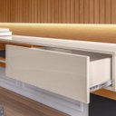 Ver imagem 2 de Painel Paris para TV até 70 polegadas com 2 Gavetas Iluminação em fita de LED Jequitibá/Off White -