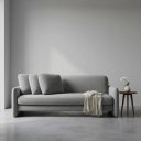 Ver imagem 2 de Sofá 3 Lugares Reclinavel Sala Moderna Vira Cama Moderno:cinza