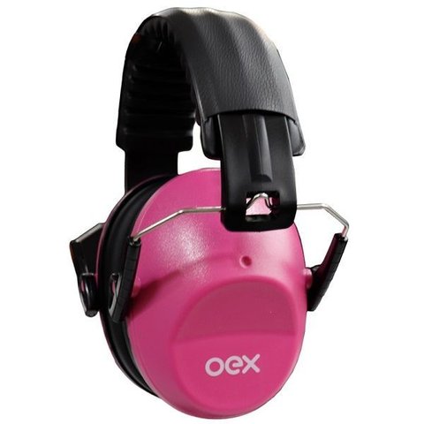 Protetor Abafador de Ruido Infantil Oex Ab100 Rosa