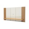 Painel Suspenso Vera Cruz cor Off White com Freijo 220cm - 60813 - 1