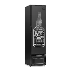Cervejeira 228 Litros Frost Free Porta Cega GCB-23 E/PR Gelopar Preta 220v - 1