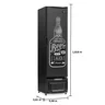 Cervejeira 228 Litros Frost Free Porta Cega GCB-23 E/PR Gelopar Preta 220v - 2