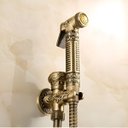 Ver imagem 4 de Ducha Higiênica Bronze Retrô Vintage Luxo Chuveirinho Bronze