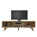Ver imagem 5 de Rack Vitrum Cor:Off White/Naturalle