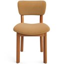 Ver imagem 3 de Cadeira para Sala de Jantar Cozinha Living Estofada Dara L02 Bouclê Mostarda - Lyam Decor