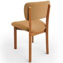 Ver imagem 7 de Cadeira para Sala de Jantar Cozinha Living Estofada Dara L02 Bouclê Mostarda - Lyam Decor