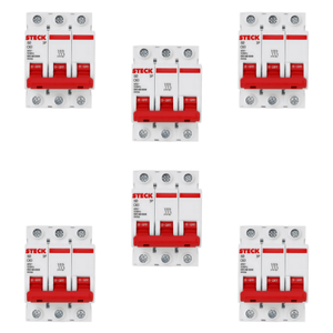 Kit6 Disjuntor Tripolar 63a - Steck