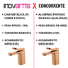 Torneira Monocomando Rose Gold Bica Baixa Luxo Banheiro Lavabo Pia Cuba Inovartte In62 - 2