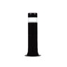 Poste Balizador Luminária Aura Casa Sítio Jardim 35cm Preto - 1