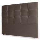 Ver imagem 1 de Cabeceira Estofada Cama Box Casal Queen Size Fiorella 160cm Suede Marrom - Desk Design