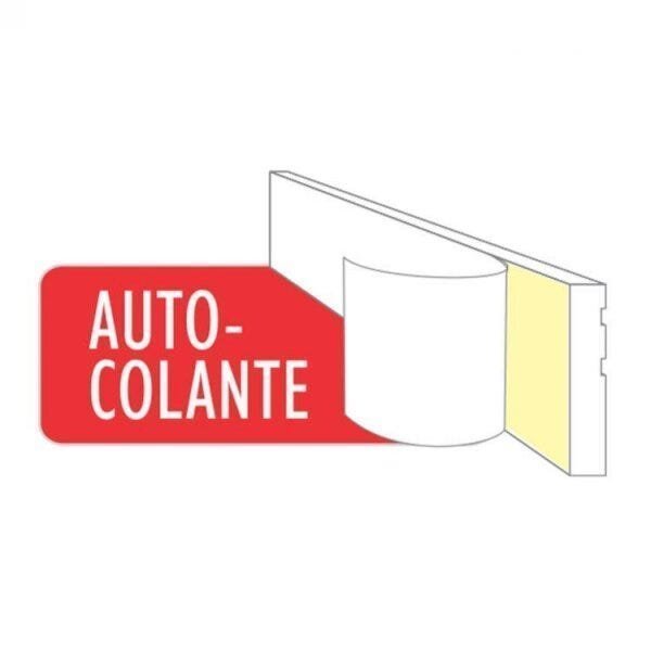 Conjunto Rodapé Eva Flexivel Autocolante 10mmx15cm e Cola Instantanea 20gr Artyflex - 5
